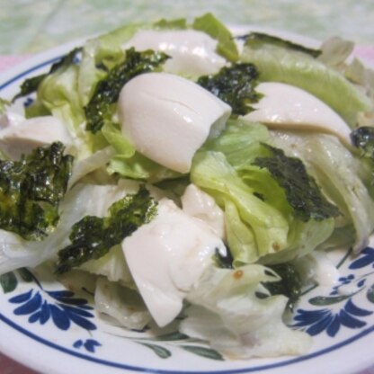韓国海苔を使って豆腐をプラス。シンプルなのにすご～く美味しかったです。リピ決定！おいしいレシピをありがとうございました。